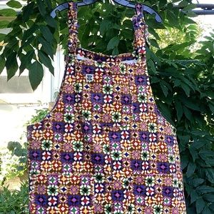 Lucy and Yak     NWT    Jenny Dungarees Organic Corduroy
Ltd Edition Elsie print